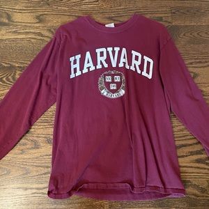 Harvard Long Sleeve T Shirt